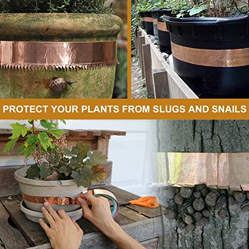 Copper Foil Tape 2inch X 66 FT with Conductive Adhesive for Guit...