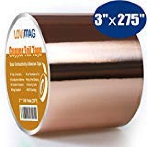 Copper Foil Tape 3X 275 with Conductive Adhesive for Guitar & ...