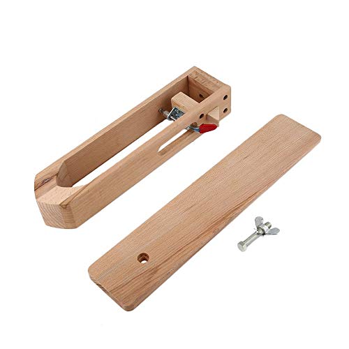 Loxiia Wood Leather Craft Clip Hand Lacing Stitching Clip Wooden L...