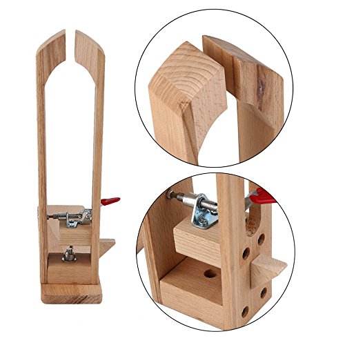 Loxiia Wood Leather Craft Clip Hand Lacing Stitching Clip Wooden L...