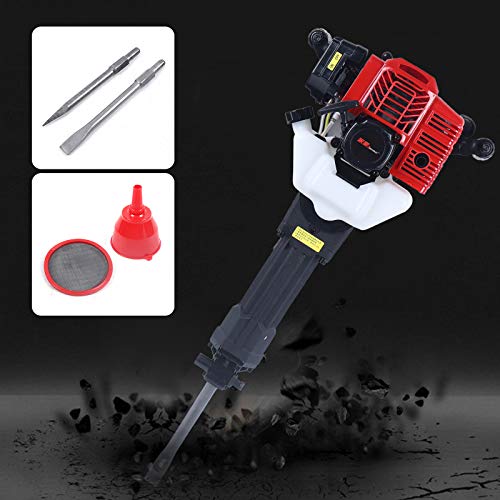 Demolition Hammer Gas Powerd Rock Drill Rock Breaker Hammer 1700w ...