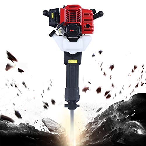 Demolition Hammer Gas Powerd Rock Drill Rock Breaker Hammer 1700w ...