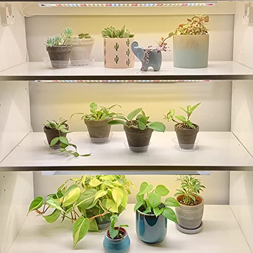 LPMZMBL LED Grow Light Strips for Indoor Plants with Auto ON/Off T...