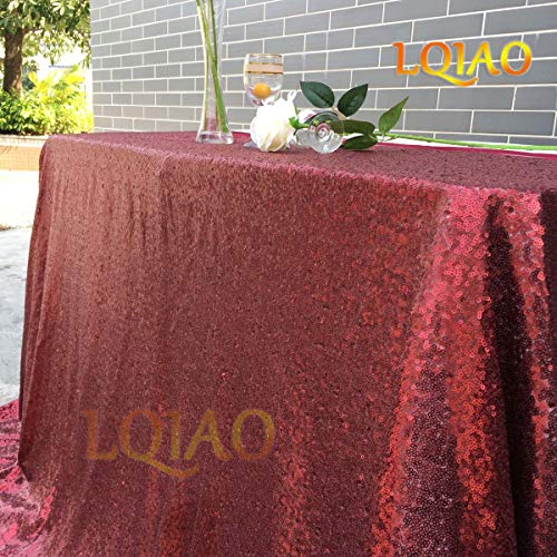 LQIAO Burdy Sequin Fabric - 1 Yard. for Sewing Costumes Sequin ...