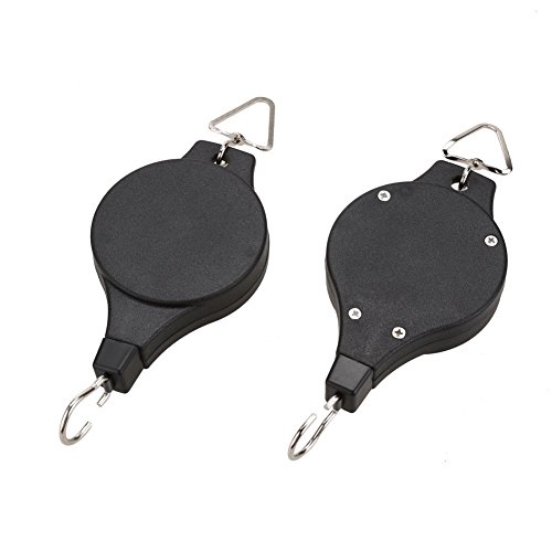 LSHCX Adjustable Heavy Duty Easy Reach Plant Pulley for Hanging Pl...