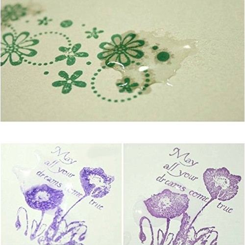 Lsushine Craft Ink Pad Stamps Partner Diy Color,15 Color Craft Ink...