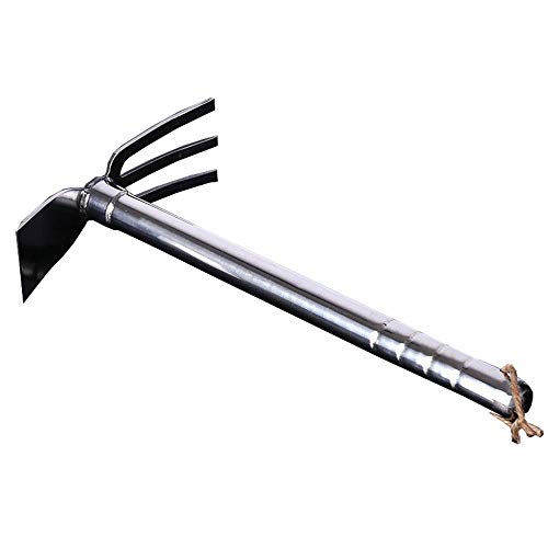 LUBAN Garden Tool Set Stainless Steel Hand Tools Garden Hoe Rake S...