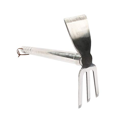 LUBAN Garden Tool Set Stainless Steel Hand Tools Garden Hoe Rake S...