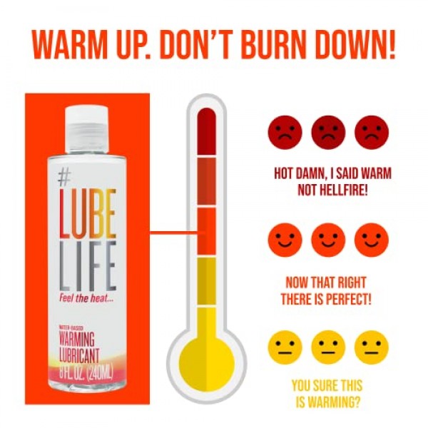 #LubeLife Water-Based Warming Lubricant, Spice Things Up in The Be...