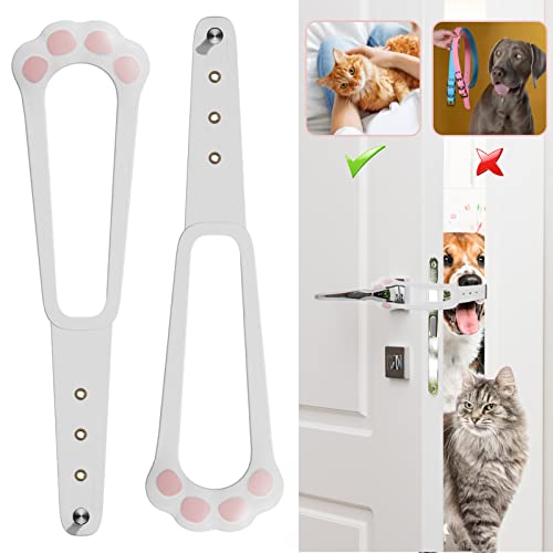 LUBERDUSH Cat Door Holder Latch -Adjustable Cat Door Alternative t...