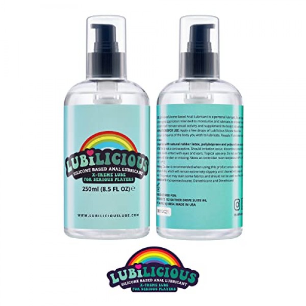 Lubilicious Silicone Based Anal Lubricant - Premium Anal Lube for ...