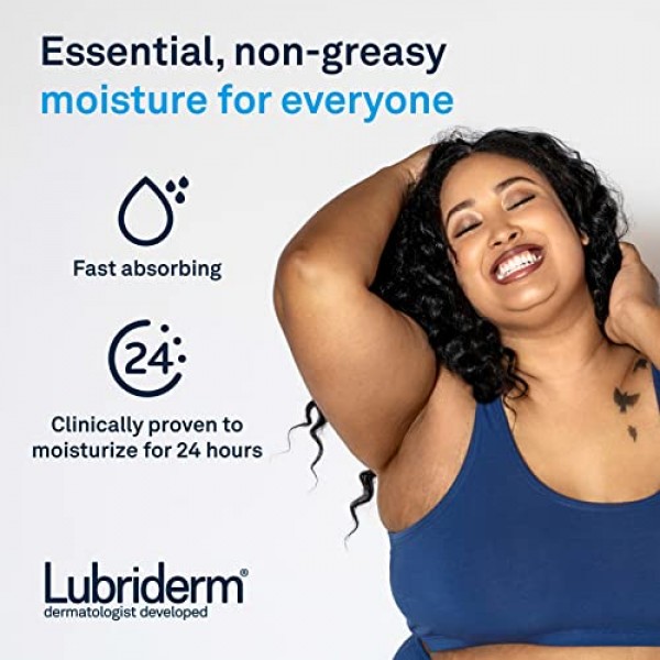 Lubriderm Daily Moisture Hydrating Body and Hand Lotion To Help Mo...