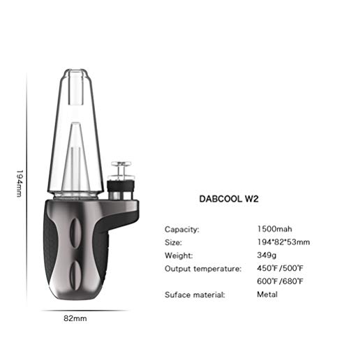 LUCHONG Vaporizer for Wax Carving Travel Kit, Wax Container Jar Ra...