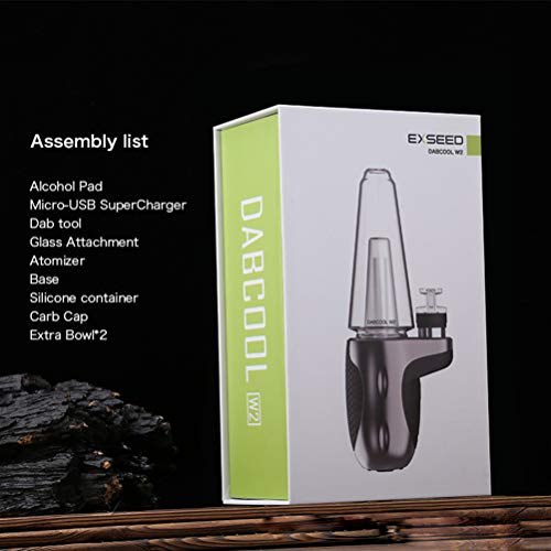 LUCHONG Vaporizer for Wax Carving Travel Kit, Wax Container Jar Ra...