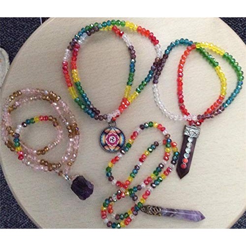 Glass Beads for Jewelry Making, Lucky Goddness 500pcs 6mm Briolett...