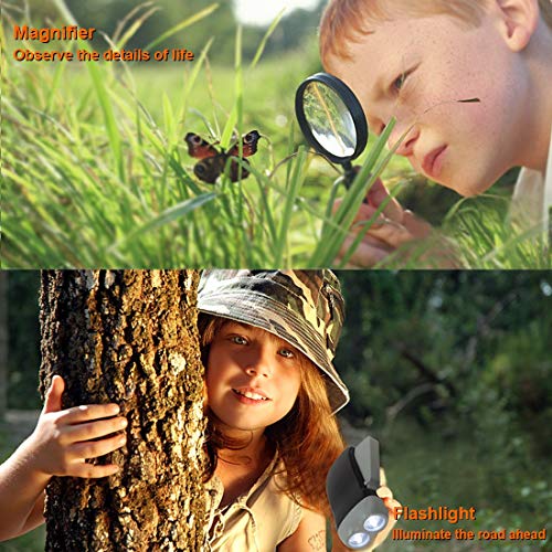 LUESBOEK Outdoor Explorer Kit Gifts Toys, 3-10 Years Old Boys Chil...