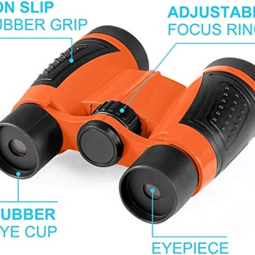 LUESBOEK Outdoor Explorer Kit Gifts Toys Kids Binoculars Set, Outd...