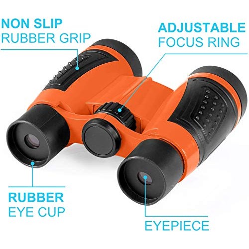 LUESBOEK Outdoor Explorer Kit Gifts Toys Kids Binoculars Set, Outd...
