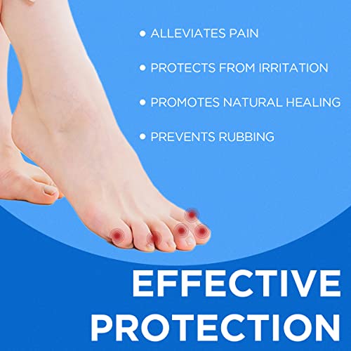 LUFOEVER 10 Pieces Toe Protector, Gel Toe Protectors to Provide Re...