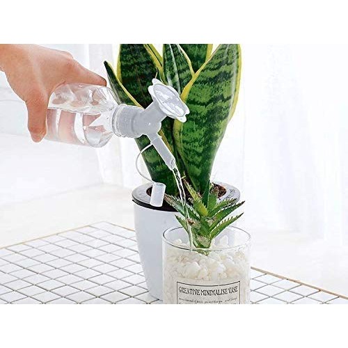 LuFOX 6 Piece Plastic Dual Head Bottle Cap Sprinkler, Shower Water...