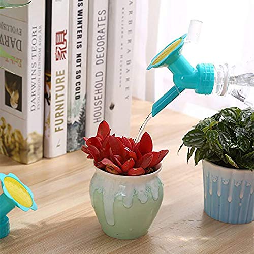LuFOX 6 Piece Plastic Dual Head Bottle Cap Sprinkler, Shower Water...