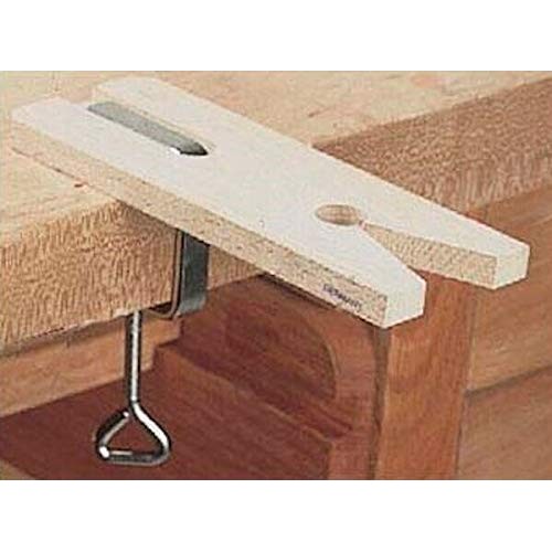 1 Wood & Steel Bench Pin 7-1/2 x 2-inch Rectangle with V-Slot & C-...