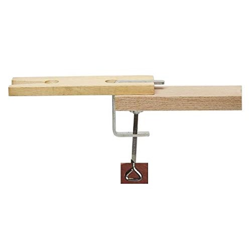 1 Wood & Steel Bench Pin 7-1/2 x 2-inch Rectangle with V-Slot & C-...