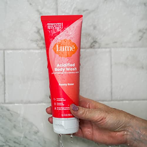 Lume Acidified Body Wash - 24 Hour Odor Control - Removes Odor Bet...