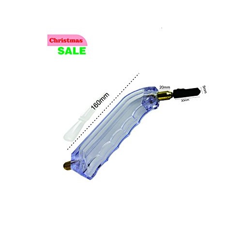 Professional Stained Glass Cutting Tool Pistol Grip Oil Feed Glass...