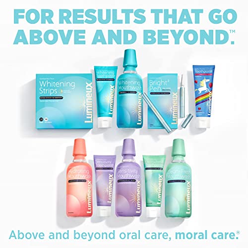 Lumineux Teeth Whitening Mouthwash, 16 Oz, 2 Pack - Enamel Safe - ...