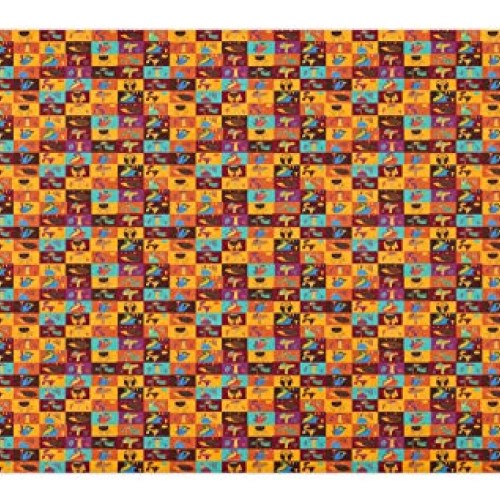 Lunarable Retro Doormat, Continuing Woodland Animals Mushrooms and...