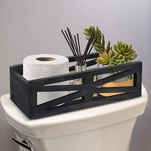 Luneodoki Bathroom Decor Box Toilet Tank Basket, Farmhouse Bathroo...