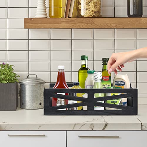 Luneodoki Bathroom Decor Box Toilet Tank Basket, Farmhouse Bathroo...