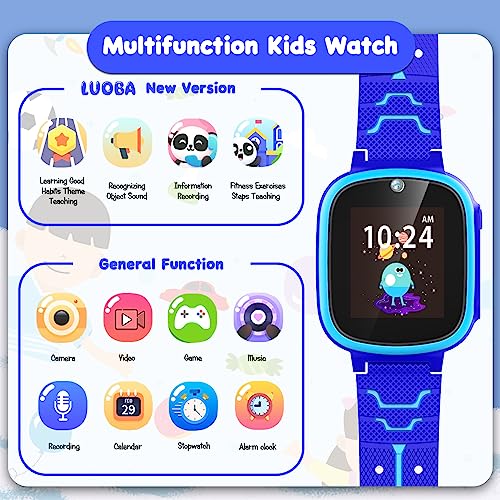 Kids Smart Watch Boys, Toys for 3-10 Year Old Girls Boys, 1.44 Ki...