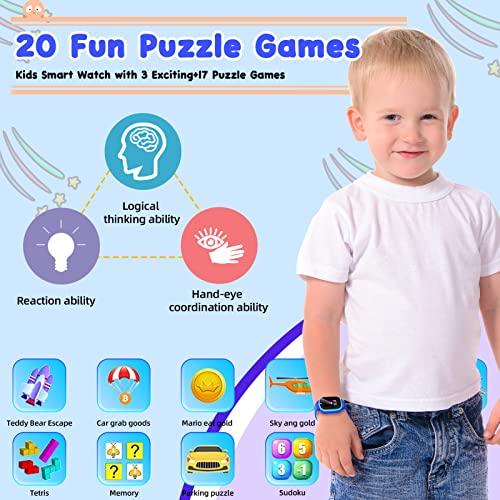 Kids Smart Watch Boys, Toys for 3-10 Year Old Girls Boys, 1.44 Ki...