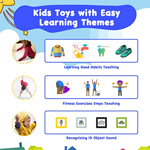 Kids Smart Watch Boys, Toys for 3-10 Year Old Girls Boys, 1.44 Ki...