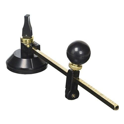 Luomorgo 30cm/11.81 Max.Round Dia Adjustable Glass Circle Cutting...