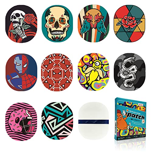 Adhesive Patches for Abbott Freestyle Libre and for Medtronic Guar...