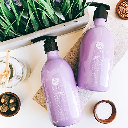 Luseta Biotin & Collagen Shampoo & Conditioner Set 2 x 16.9oz - Th...