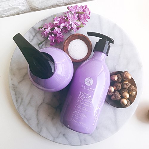 Luseta Biotin & Collagen Shampoo & Conditioner Set 2 x 16.9oz - Th...