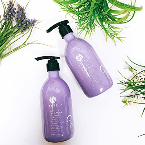 Luseta Biotin & Collagen Shampoo & Conditioner Set 2 x 16.9oz - Th...