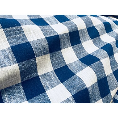 Gingham Linen Checked Linen Fabric Plaid Material Plaid Buffalo Ch...