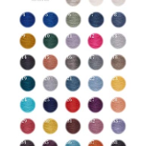 Lusies Linen Yarn - 100% Linen - 1.15 lb 18oz Cone - Light Gray...