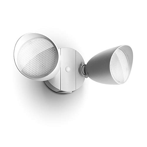 LUTEC 6222W 1380 Lumen 23 Watt 26 LED Dual-Head Floodlight Outdoor...