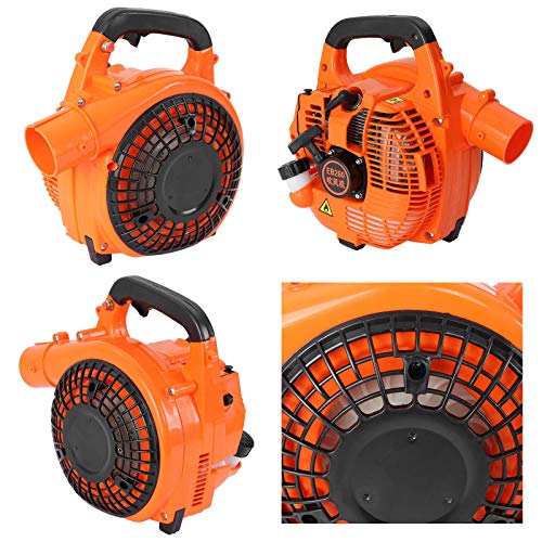 Lutss Gas Powered Leaf Blower 2-Stroke Hand Held Leaf Blower 26C-C...