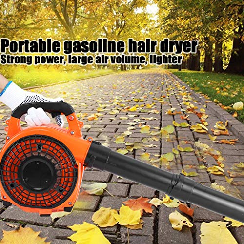 Lutss Gas Powered Leaf Blower 2-Stroke Hand Held Leaf Blower 26C-C...