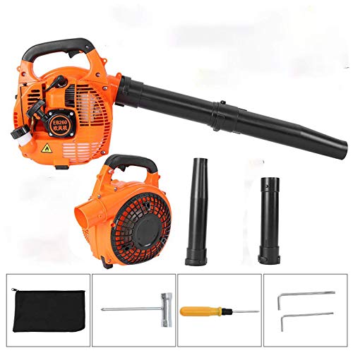 Lutss Gas Powered Leaf Blower 2-Stroke Hand Held Leaf Blower 26C-C...
