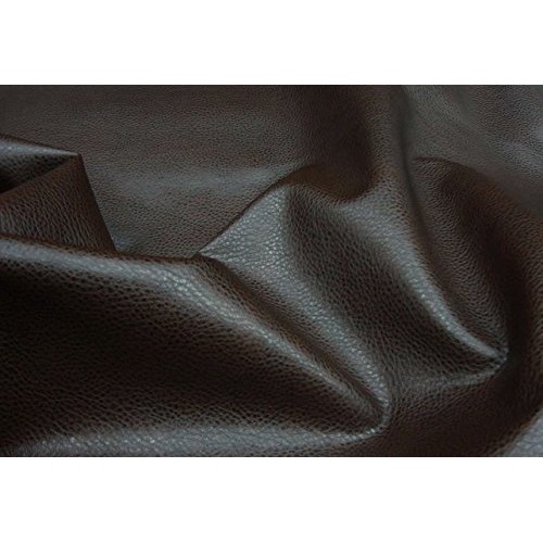 Upholstery Vinyl Faux Leather Vinyl Dark Brown Ford Fabric Per Yar...