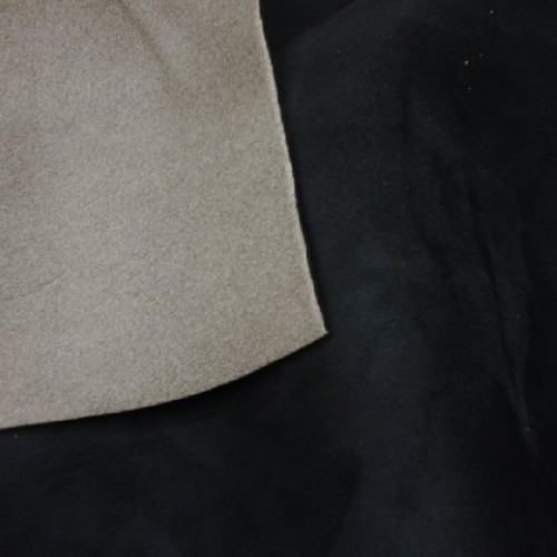 Black Suede Stretch Headlining Foam Backed Fabric 60 Wide By the ...