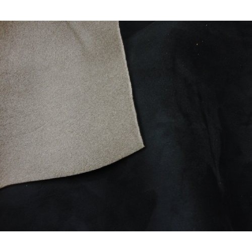 Black Suede Stretch Headlining Foam Backed Fabric 60 Wide By the ...